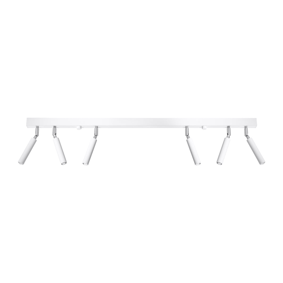Plafonnier Acier Réglable Minimaliste 6 blanc