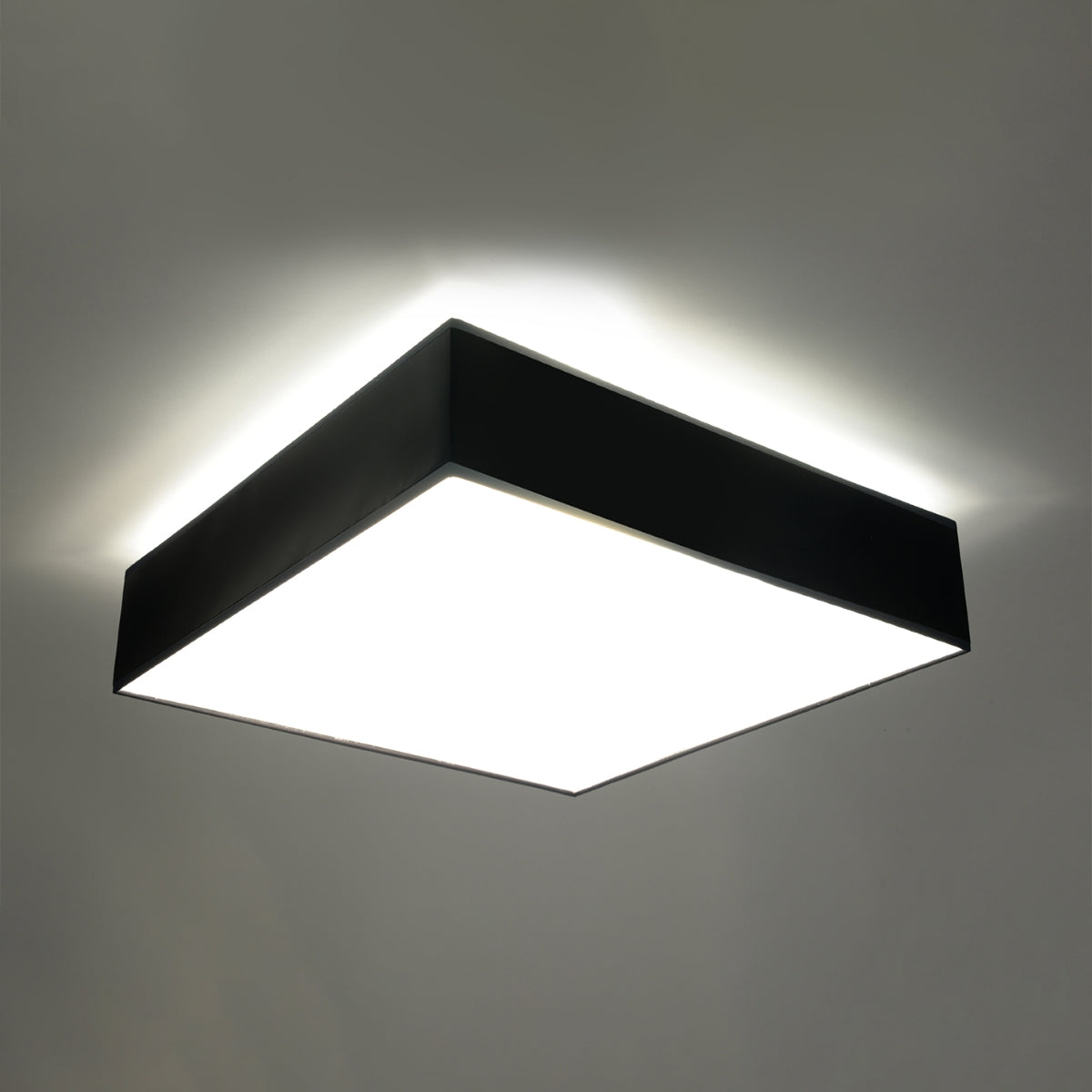 Ceiling light Platform Square 55 black
