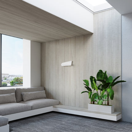 Lámpara de pared creativa horizontal 3D blanca