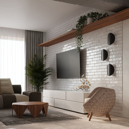 Soft Shadow Black Wall Lamp