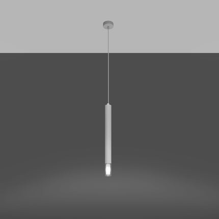 Suspensión blanca Clear Line 1