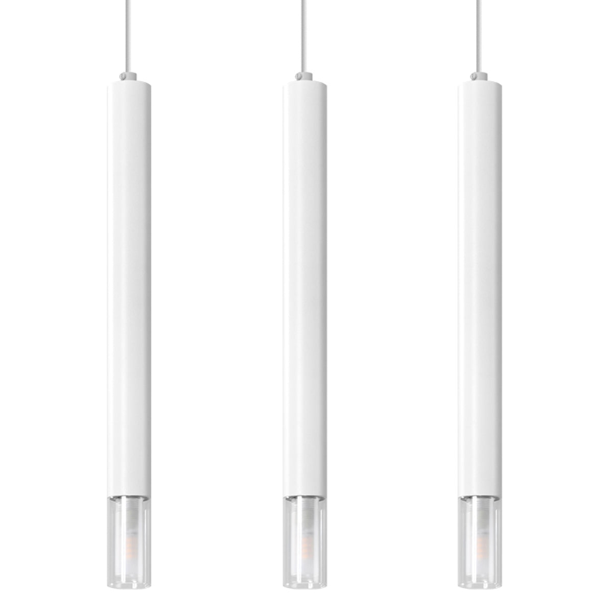Suspension Ligne Claire 3 blanc