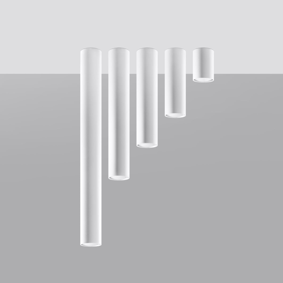 Plafonnier Tube 10 blanc
