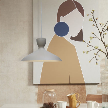 Lámpara colgante Hanover gris Ø40 cm Hierro