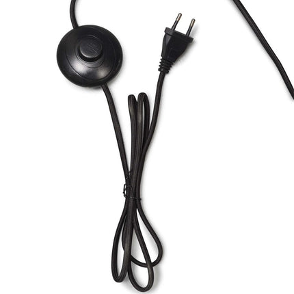 Lampadaire Java Straight Bambou Noir 128 cm