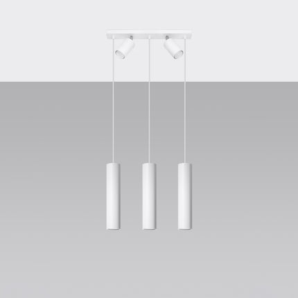 Richtungsabhängige Hängelampe mit 3 weißen LEDs