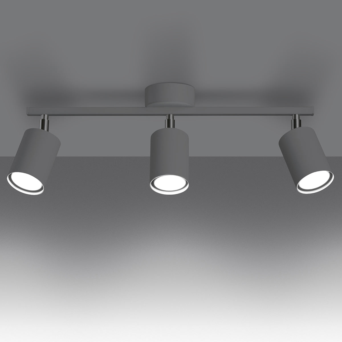 Plafonnier Focus Moderne 3 blanc