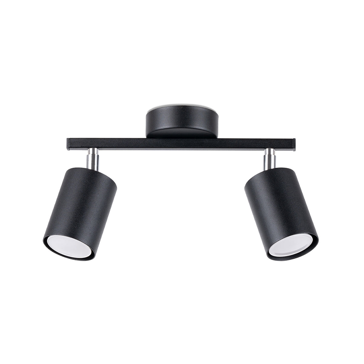 Plafonnier Focus Moderne 2 noir
