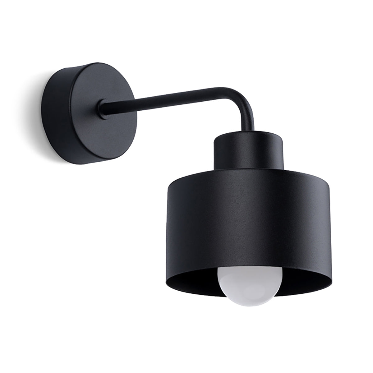 Black Bell Design Wall Lamp