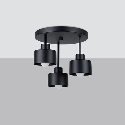 Ceiling light Bell Design 3 black