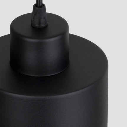 Lámpara colgante negra Cloche Design 3