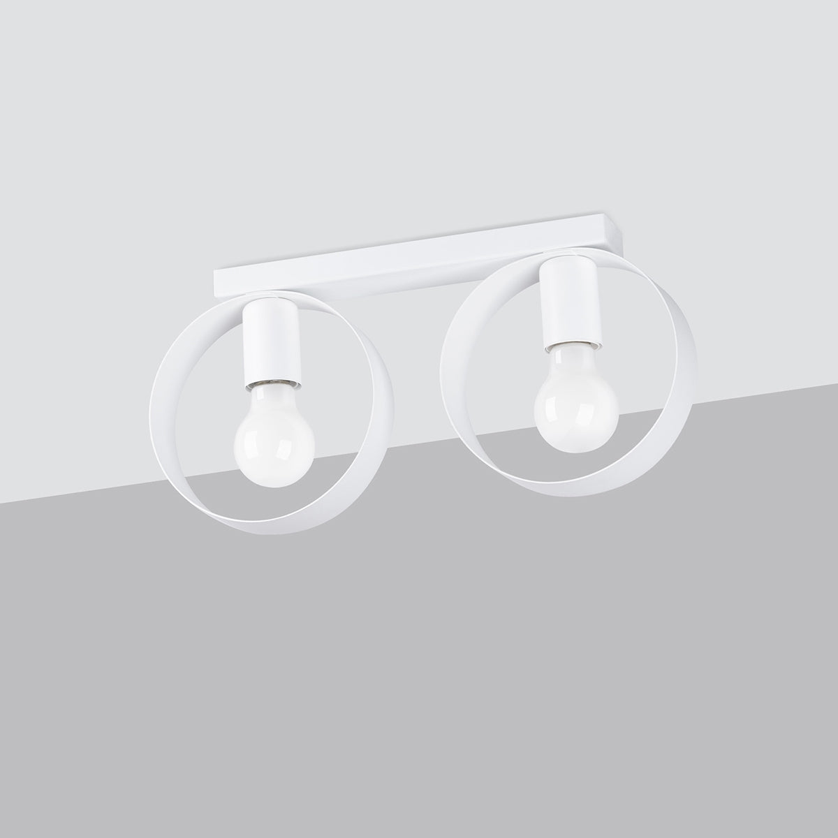 Plafonnier Cyclone 2 blanc