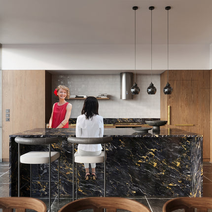 Aplique de pared en forma de campana de cristal ahumado negro