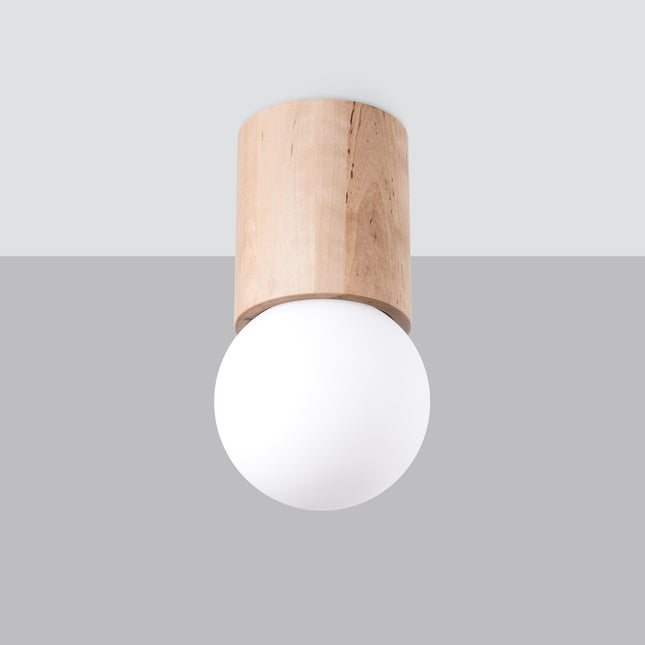 Pure Natural Wood Ceiling Light 12