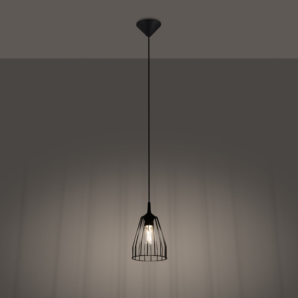 Lampe suspendue Leyo Métal