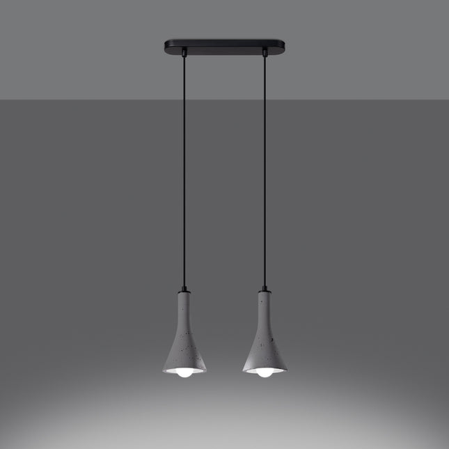 Minimalist Cone 2 Concrete Pendant Lamp
