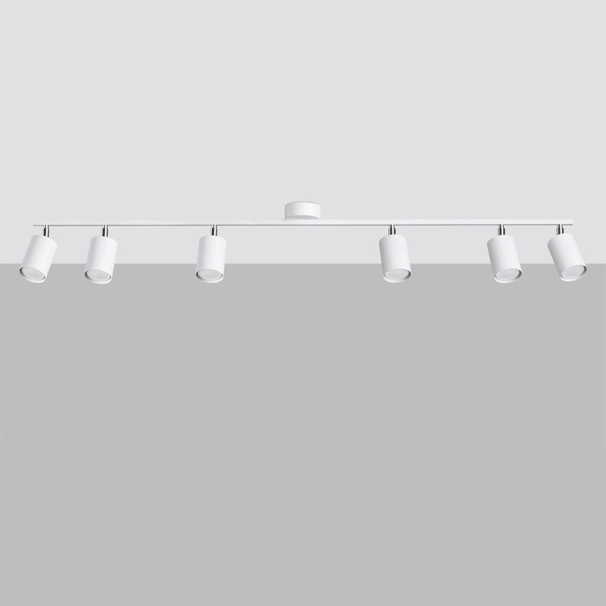 Plafonnier Focus Moderne 6L blanc