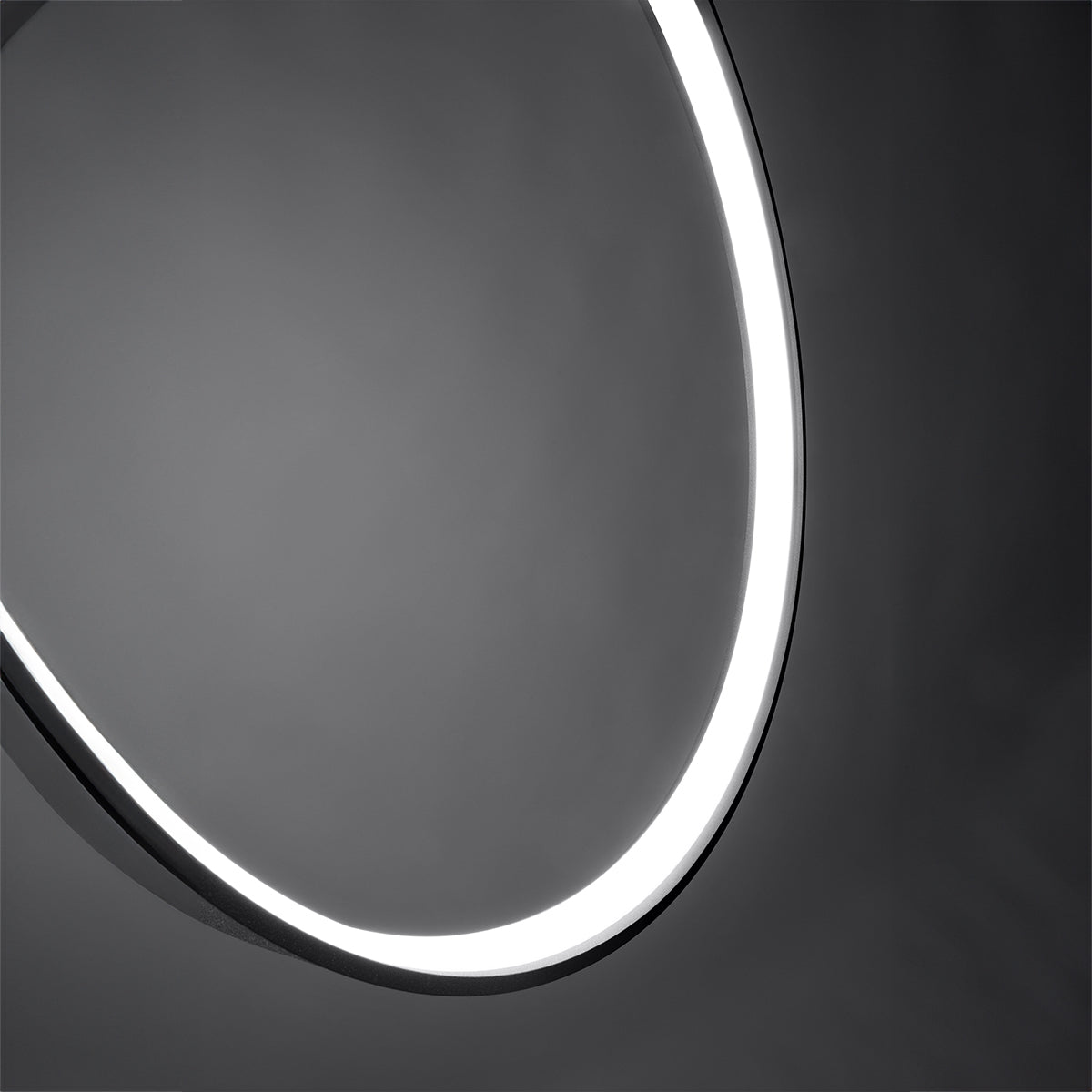 Lampe suspendue Anneau Solis 110 noir 4000K