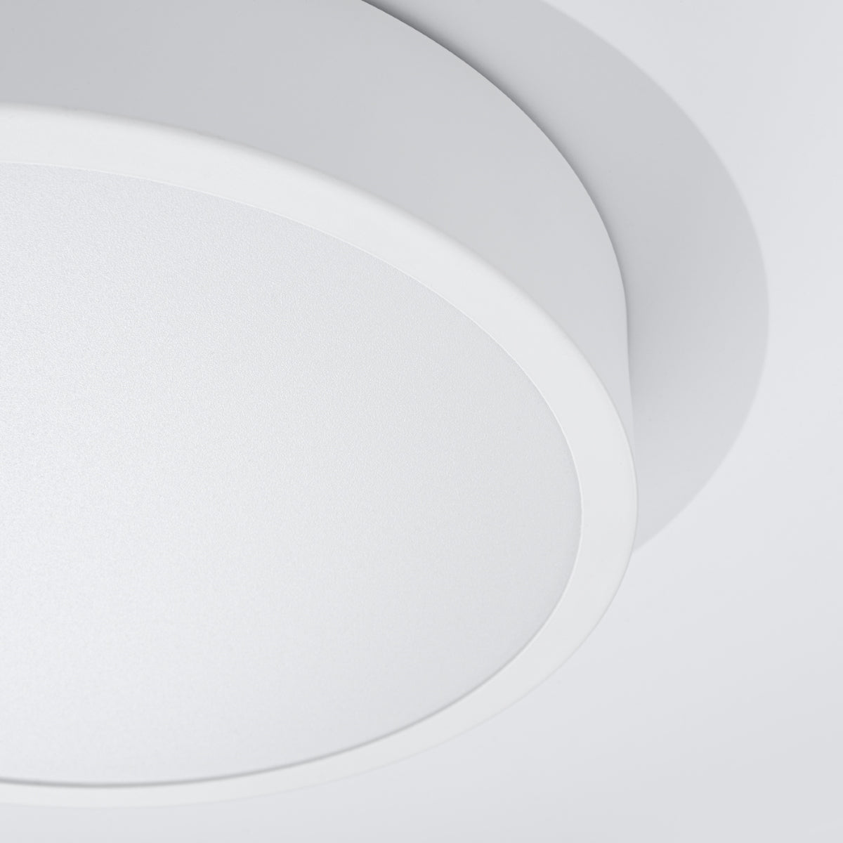 Plafonnier Cercle Moderne 30 blanc LED 3000K