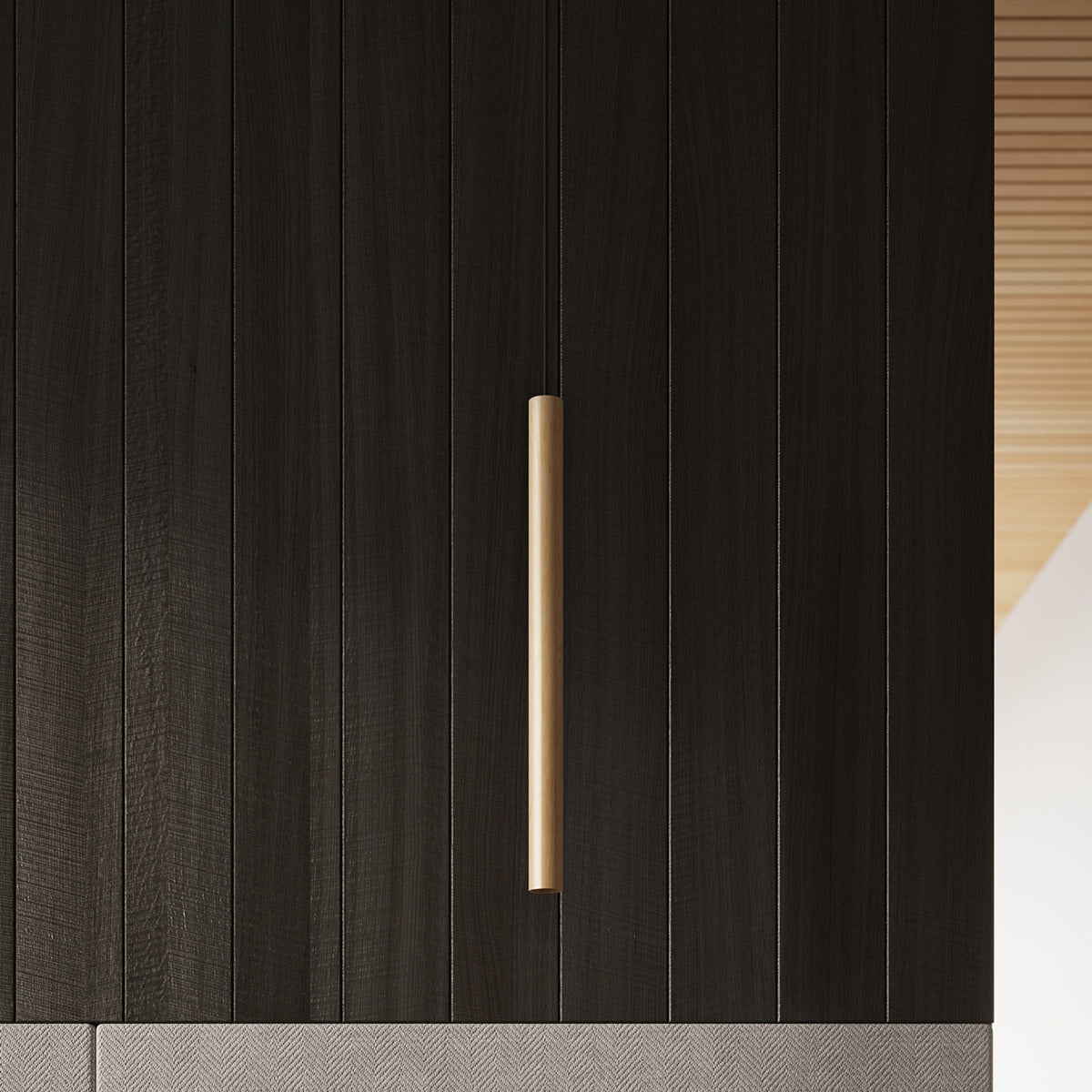 Halo 1 wood hanging lamp