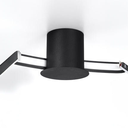 Lámpara de techo de anillo Solis 55 blanca 4000K