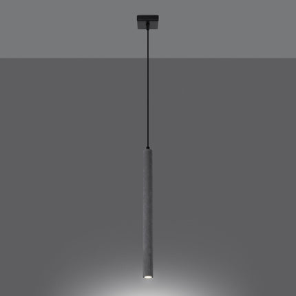 Halo 1 concrete pendant lamp