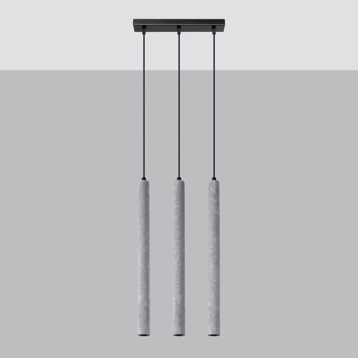 Lampe suspendue Halo 3L béton