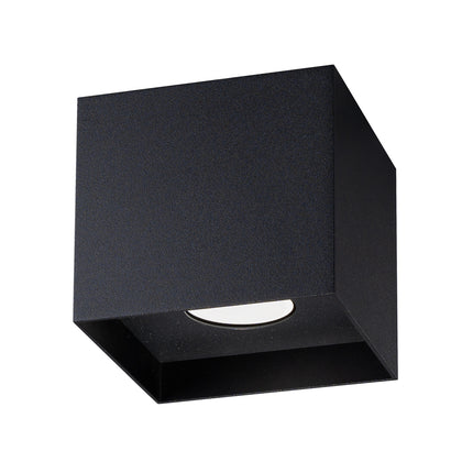 Lámpara de techo Timeless Cube en negro