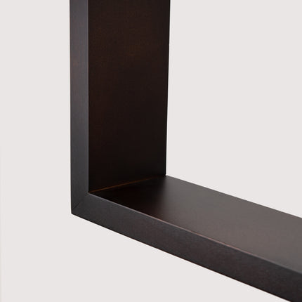 Pure Wenge Black Frame Hanging Lamp