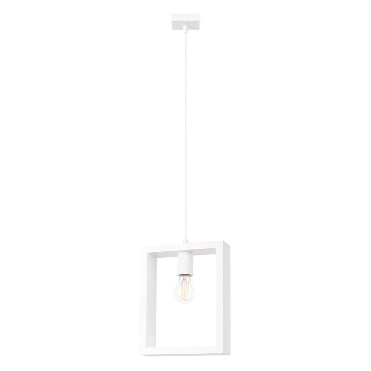 Lampe suspendue Cadre Pure blanc