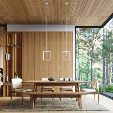 Hängelampe Pure Frame weiß