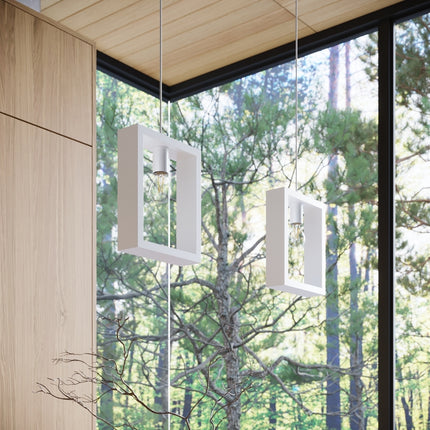 Hängelampe Pure Frame weiß