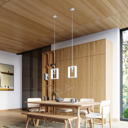 Hängelampe Pure Frame weiß