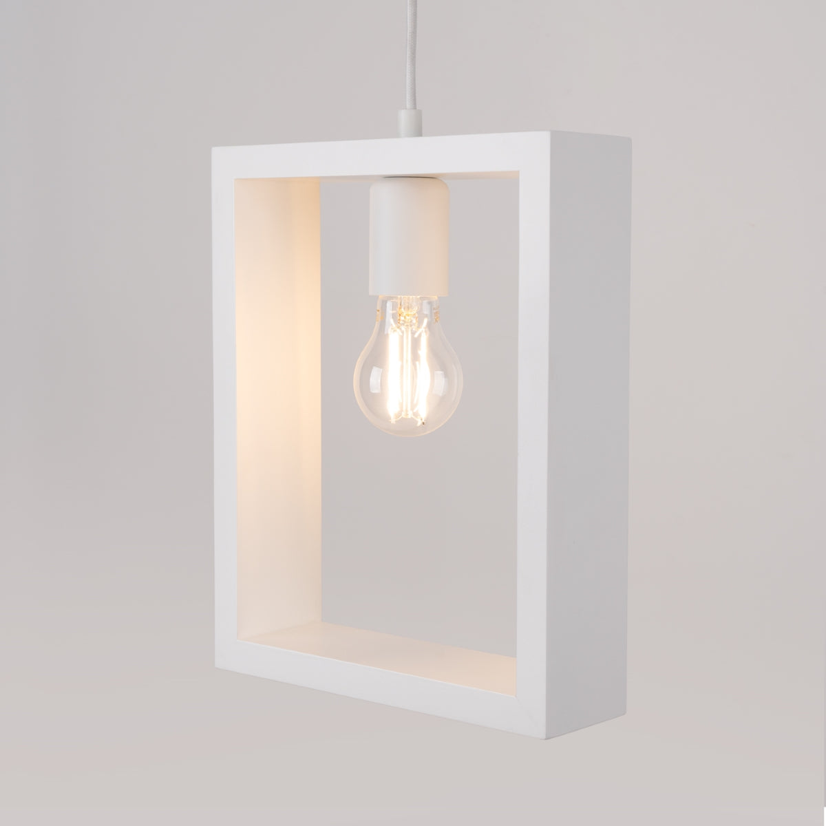 Lampe suspendue Cadre Pure blanc