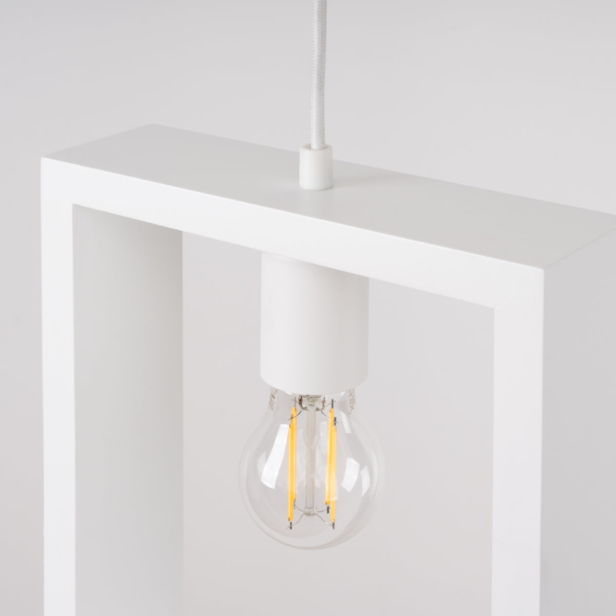 Lampe suspendue Cadre Pure blanc