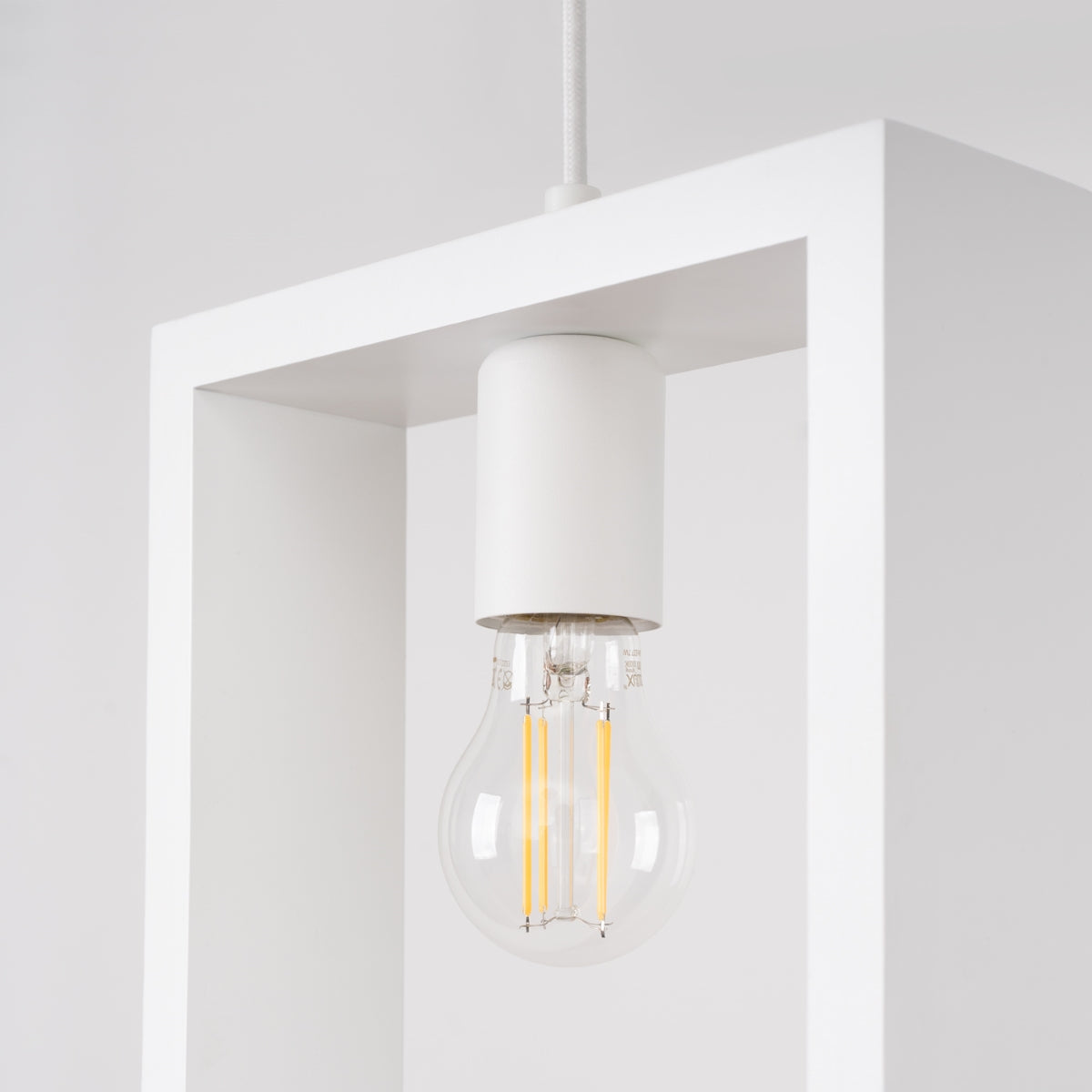 Lampe suspendue Cadre Pure blanc