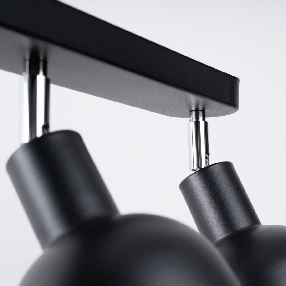 Plafonnier Cloche Réglable Elba 3 noir
