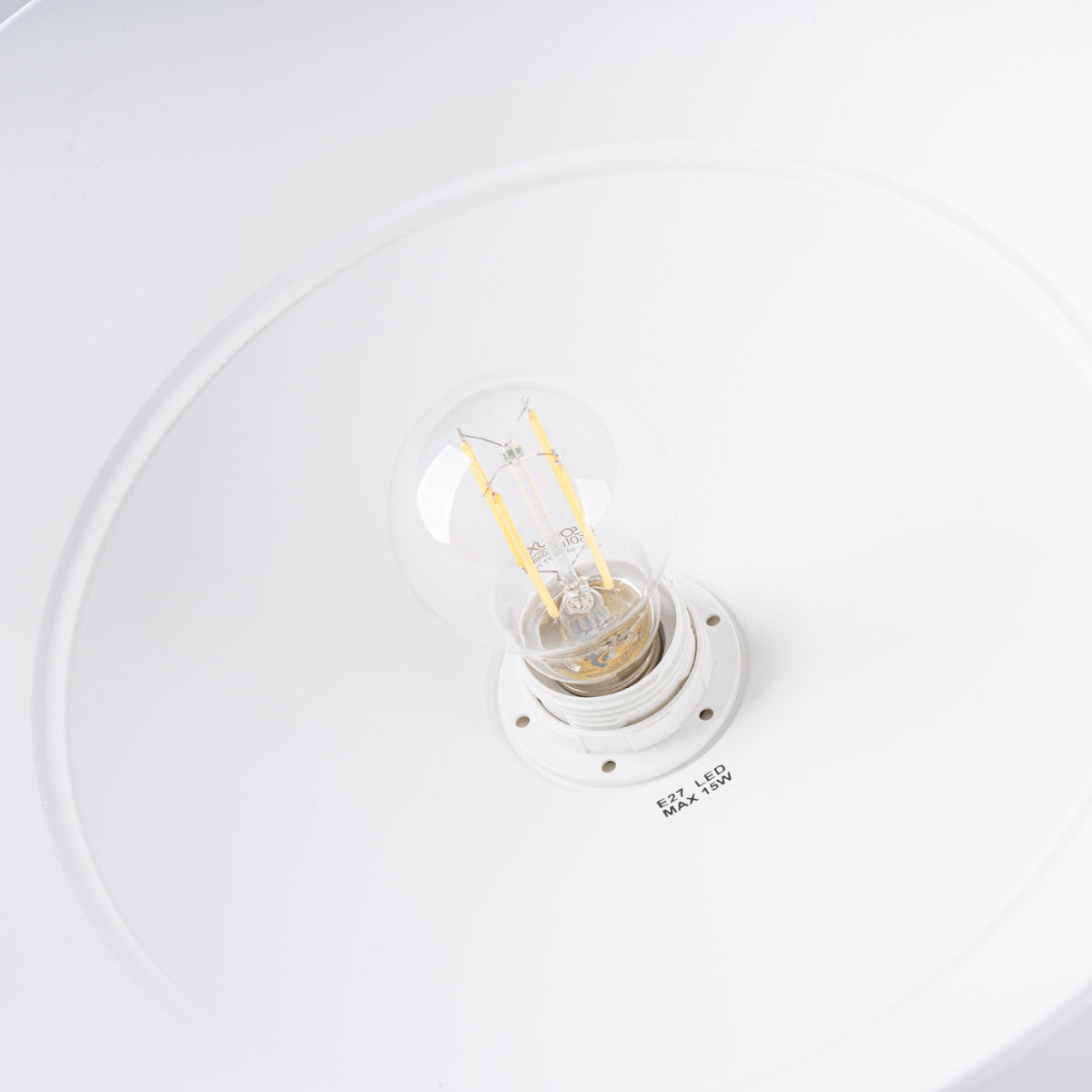 Lampe suspendue Loft Minimaliste blanc