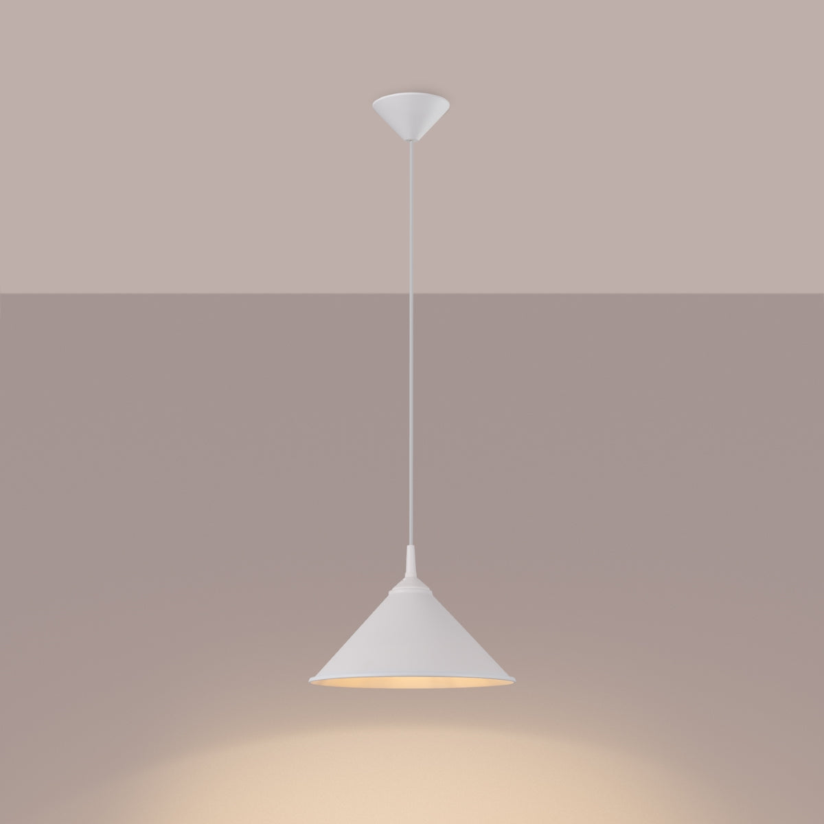 Pur Zuna hanging lamp white