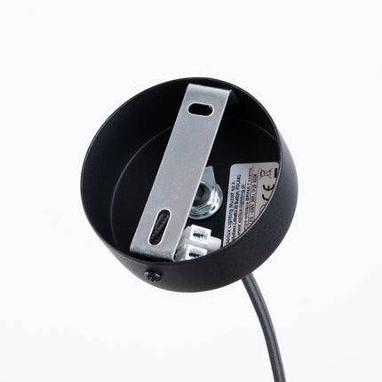 Lampe suspendue Sphère en Cage 1 noir