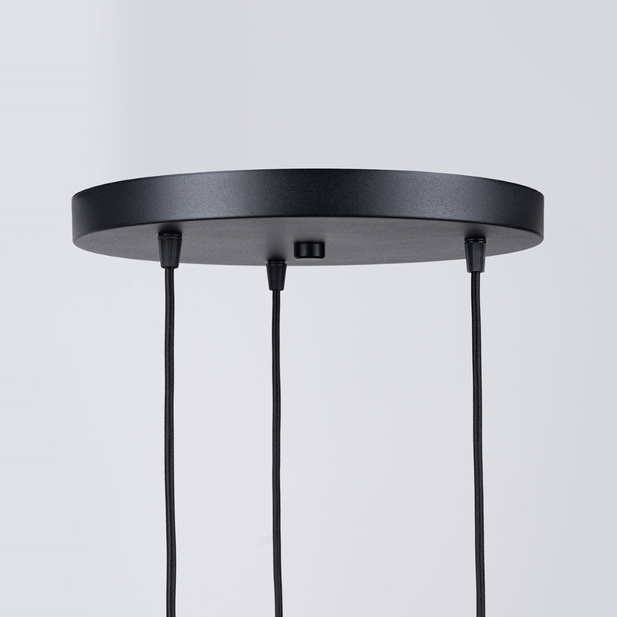 Lampe suspendue Sphère en Cage 3P noir