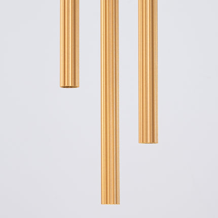 3P Gold Fluted Design Suspension