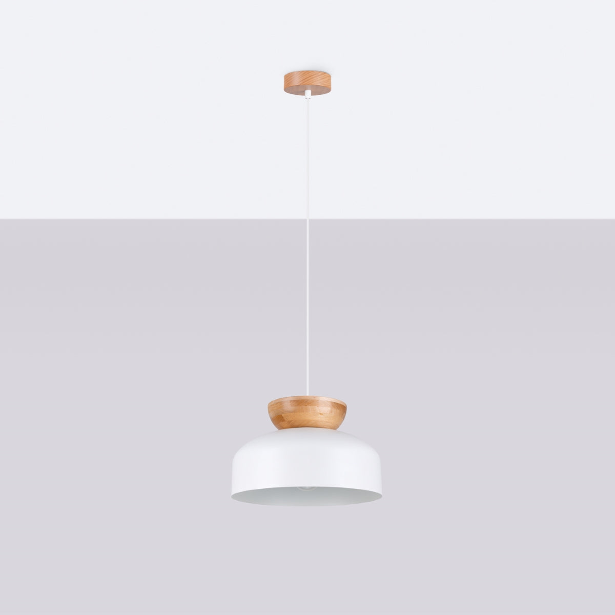 Suspension Douceur Bois blanc
