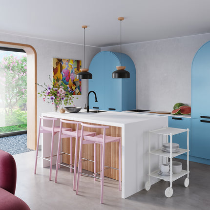 Suspension Douceur Bois noir