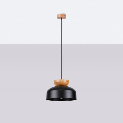 Suspension Douceur Bois noir