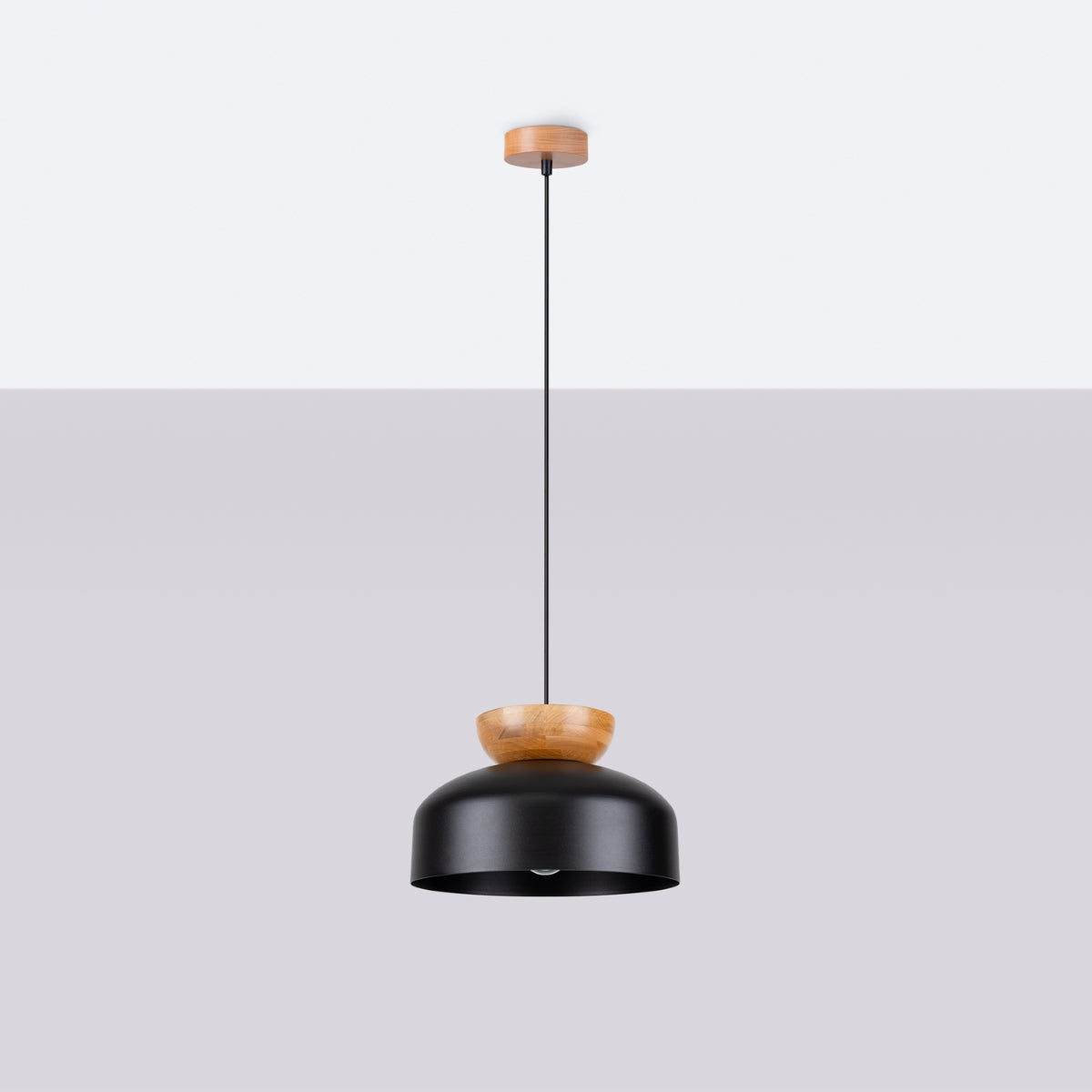 Suspension Douceur Bois noir
