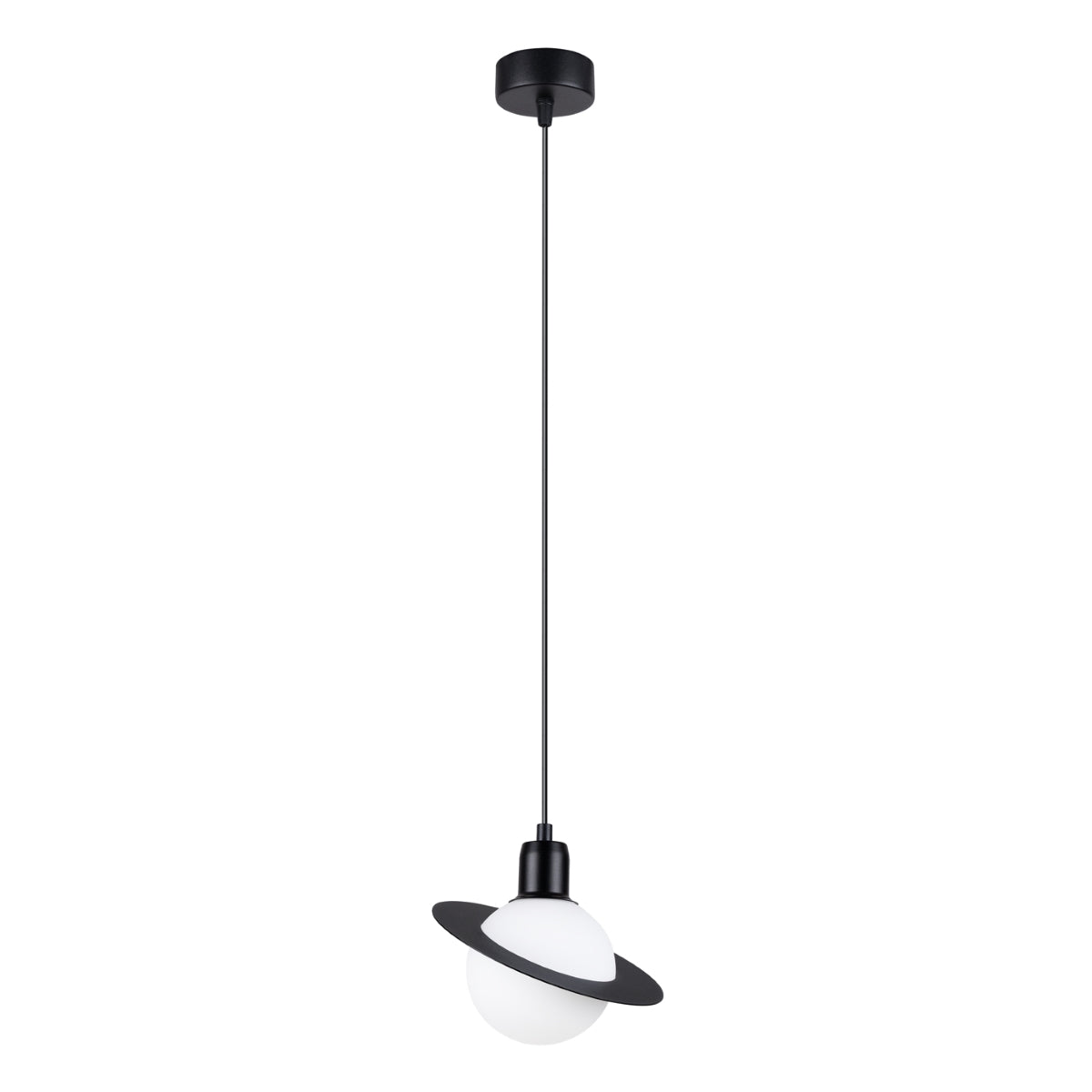 Hängelampe Saturn 1 schwarz