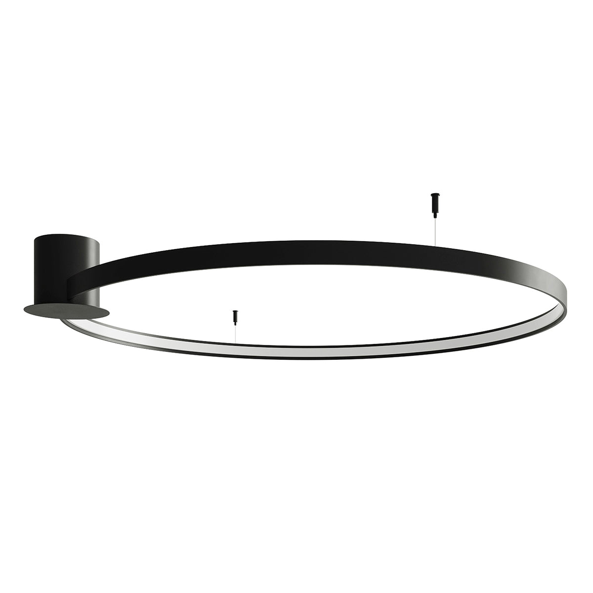 Plafonnier Anneau Solis 110 noir 4000K
