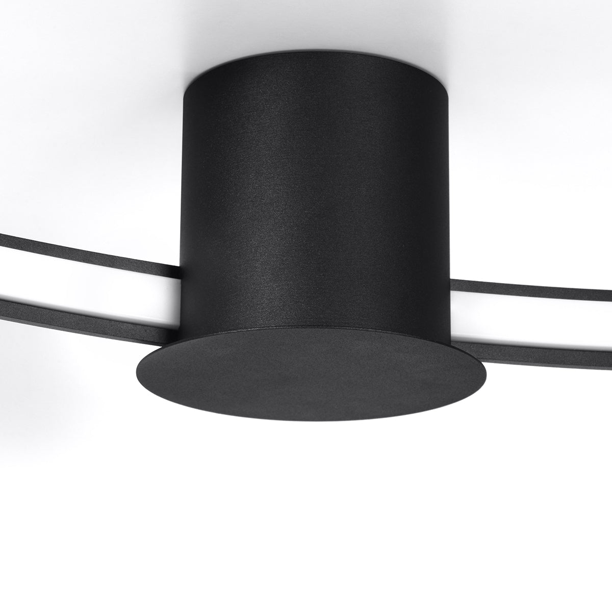 Plafonnier Anneau Solis 110 noir 4000K