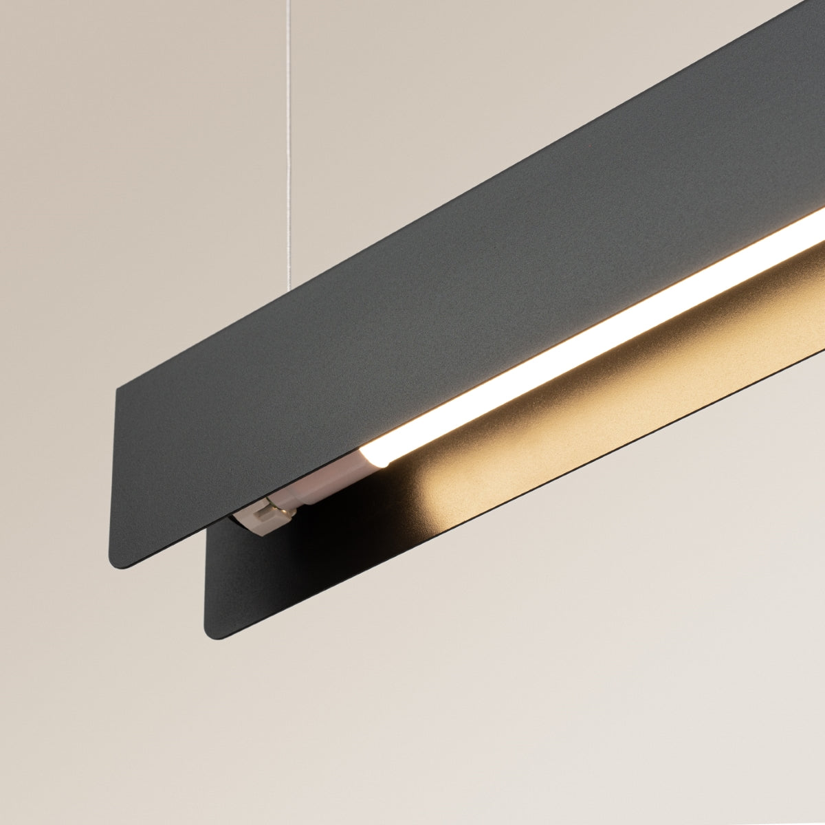 Modern Bar pendant lamp black